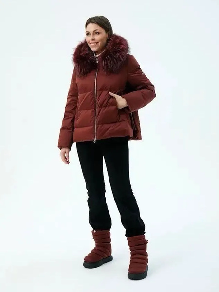 Пуховик TUFFONI 7727033D БОРДОВЫЙ